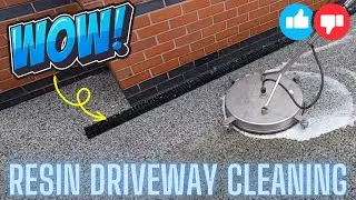 MOSSY Resin Driveway Cleaning | Pressure Washing