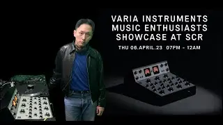 Radiofear - VARIA Instruments Music Enthusiasts Showcast at SCR with RDM40