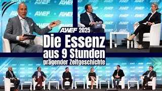 A-WEF 2025 - Essenz aus 9 Stunden pr&auml;gender Zeitgeschichte