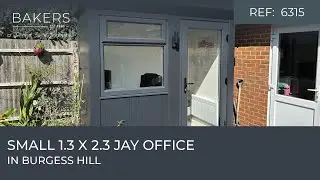 Small garden / home office - our smallest Jay Garden Office!