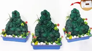 How to Make Amazing Waterfall Fountain | Waterfall Fountain with Thermocol |DIY|