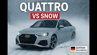 How Audi&rsquo;s Quattro System OWNS the Snow | German Engineering Masterclass
