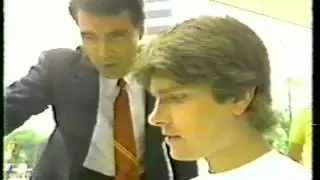 Three Rivers Arts Festival Caricature WPXI-TV Segment - Pittsburgh, PA... Circa 1987
