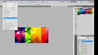 Color Bars/Stained Glass Photoshop Tutorial