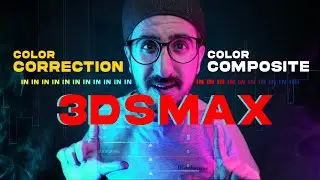 Color Correction in 3dsmax | Tutorial in Hindi & Urdu