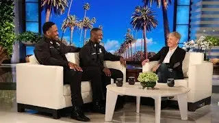 Ellen Meets Viral Singing Cops Michael & Moe