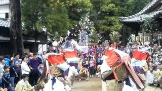 八幡浜市保内町三島神社秋祭り4五つ鹿踊り20111022