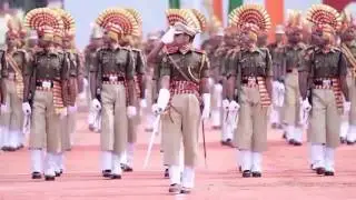 Brave SSB Officers passing out parade, Srinagar attended by Kiren Rijiju
