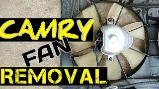 How To Remove The Cooling Fans On A 2002-2006 Toyota Camry