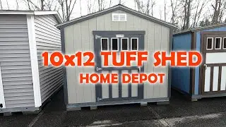 📌10x12 с саморезами TUFF SHED HOME DEPOT ИНВЕНТАРИЗАЦИЯ 2024