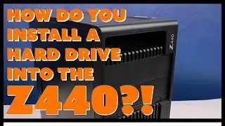 HP Z440 Hard Drive Installation