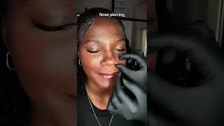 Beautiful nose piercing ✨