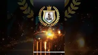 MIV - 29 | 5th Elegant Anniversary Invitation | Digital Anniversary Invite | My Invitation Video