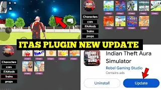 ITAS Plugin New Update in Indian Theft Aura Simulator 🤯🔥| New Features in ITA MENU | Harsh in Game