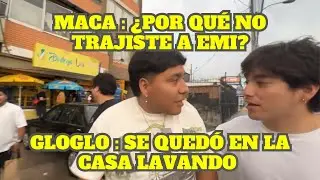 MACARIUS LE PREGUNTA A GLOGLO POR QU&Eacute; NO TRAJO A EMIKUKIS AL PARTIDO