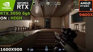 Counter Strike 2 | RTX 3050 6GB + AMD Ryzen 5 9600x | HIGH | 16:9