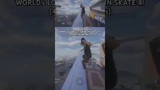 Longest grind in skate 4 history. (426 meters, 23 seconds) #skate #skate4 #easkate #ps5 #worldrecord