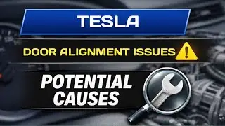 Проблемы с выравниванием дверей Tesla типа &laquo;крыло чайки&raquo; или задних дверей &ndash; возможные причины.