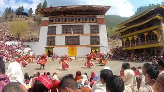 Paro Tsechu Festival In Bhutan