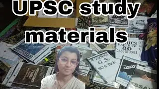 My Books Collection for UPSC | Upsc study material | Vision Ias Study material Notes