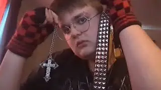 asmr kinda mean alt person gives u a makeover (personal attention)