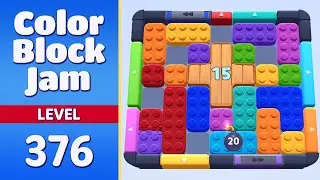 Color Block Jam Level 376 | Every Puzzle Solved! 🎯