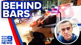 Alexei Navalny detained for 30 days | 9 News Australia