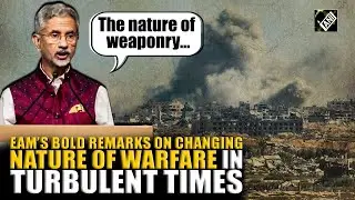 EAM Jaishankar highlights changing nature of warfare & globalization challenges at Kautilya Conclave
