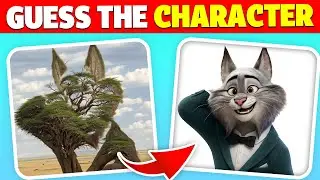 🎬УГАДАЙТЕ персонажей &laquo;Зверополиса 2&raquo; по ОПТИЧЕСКОЙ ИЛЛЮЗИИ! 👁️😾 (Сложнее, чем вы думаете!) | Побе...