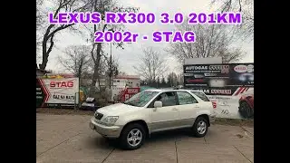 LEXUS RX300 3.0 V6 2002 r. 148kW-201KM w AUTOGAS SYSTEM Instalacja LPG