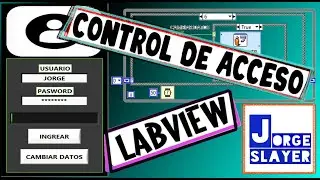 LabVIEW Contraseña,accesos ,ventanas emergentes y cambio de password (20)