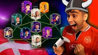 Jeg spillede FUT CHAMPIONS med DET DANSKE LANDSHOLD!