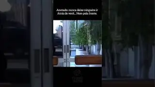 anotado: nunca deixe ningu&eacute;m ir atr&aacute;s de voc&ecirc;... nem pela frente kkkk