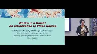 What's in a Name?: An Introduction to Place Names