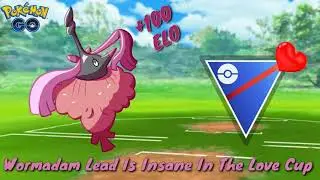 Wormadam Trash Is No Trash In The Love Cup | 5-0 Set | Pokemon GO | GoBattle League |