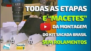Como instalar o Kit Sacada Brasil sem rolamento (montagem passo a passo)