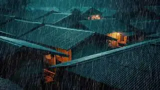 No Ads Rain Sounds for Sleeping &ndash; Heavy Tin Roof Rain ASMR to Block Noise & Sleep
