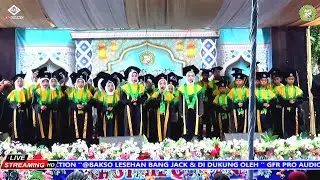 PERSEMBAHAN LAGU MAHA GURU OLEH WISUDAWAN KHOTMIL QUR'AN KE 8 TPQ AL GHIRRAH DESA HARJASARI SURADADI