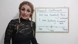 (Present Continuous)  زمان حال استمراری با پریا قسمت اول