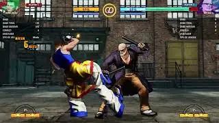 FATAL FURY: City of the Wolves KIM DONG HWAN CORNER TO CORNER Combo 600+damage