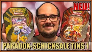 Was ziehe ich aus den neuen Vergangenheits PARADOX-SCHICKSALE Tin Boxen? - Pokemon TCG Opening