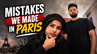Police charged us *Rs 7000* on Paris Day1 💰🫠| Vlog 