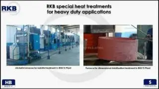 RKB special heat treatments for rolling bearings