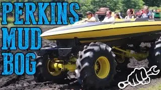 MEGA TRUCKS SHOW OUT at PERKINS MUD BOG 2016