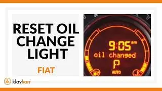[TUTO] Сброс индикатора замены масла FIAT