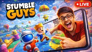 STUMBLE GUYS AND  GTA 5 SATURDAY NIGHT CHILL STREAM🔴 LIVE