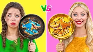 Brainrot Pancake Art Challenge | Rich VS Broke by Multi DO Smile
