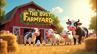 The Busy Farmyard Song (Nursery Rhymes & Kids Songs)