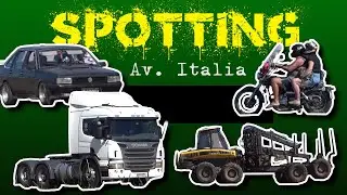 Avistando vehiculos en la Avenida Italia | Melo