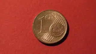 Coin. 1 Euro cent. Austria. 2012